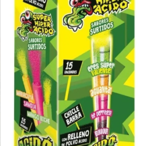 Chicle Ácido Metro x15