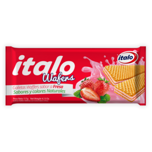 Galleta italo de fresa 117gr
