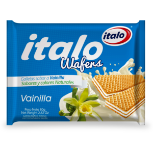 Galleta italo vainilla pequeña 80gr