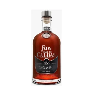 Ron Viejo De Caldas 8 Años Carta De Oro Botella 750ml