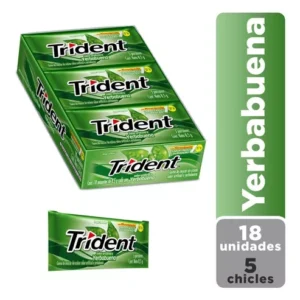 Trident  yerbabuena x5 x18