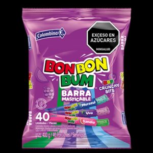Bon bon bum barra masticable surtida x40