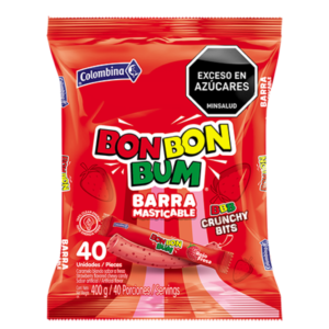 Bon bon bum  barra masticable x40