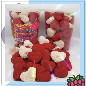 Mora corazón x60