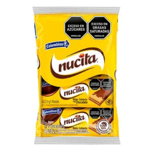 NUCITA GALLETA CUBIERTA DE CHOCOLATE