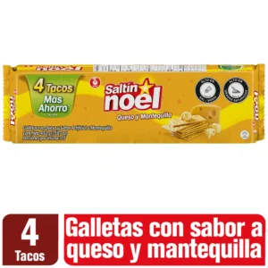 Galletas Saltín Noel Queso Mantequilla 4 Tacos 450 gr