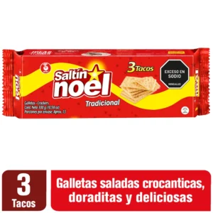 Galletas Saltín Noel 3 Tacos 300 gr