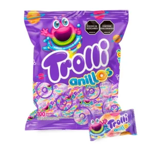 TROLLI ANILLOS X100