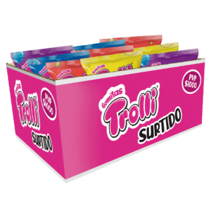 CAJA DE TROLLI SNAK SURTIDA 55gr X20