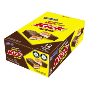 Chocolatina kick maní x12
